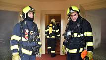 Prostory pětihvězdičkového hotelu Imperial v Karlových Varech zasáhl ničivý požár. Šlo o cvičení