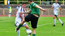 Nerozhodný výsledek uhráli fotbalisté třetiligového Sokolova na svém stadionu v souboji s Viktorií Plzeň U19.