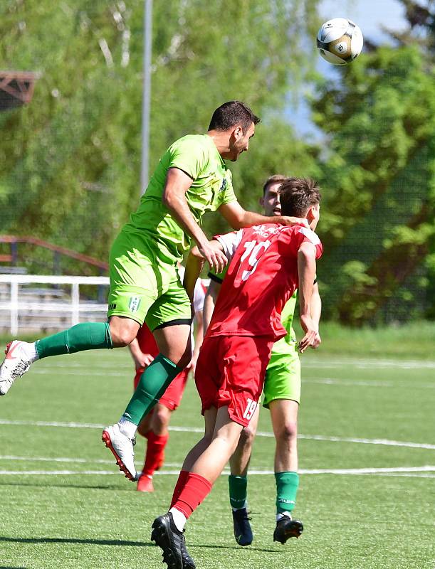 Vltavín, lídr Fortuna ČFL A, si odvezl z lázní hubenou výhru 1:0.