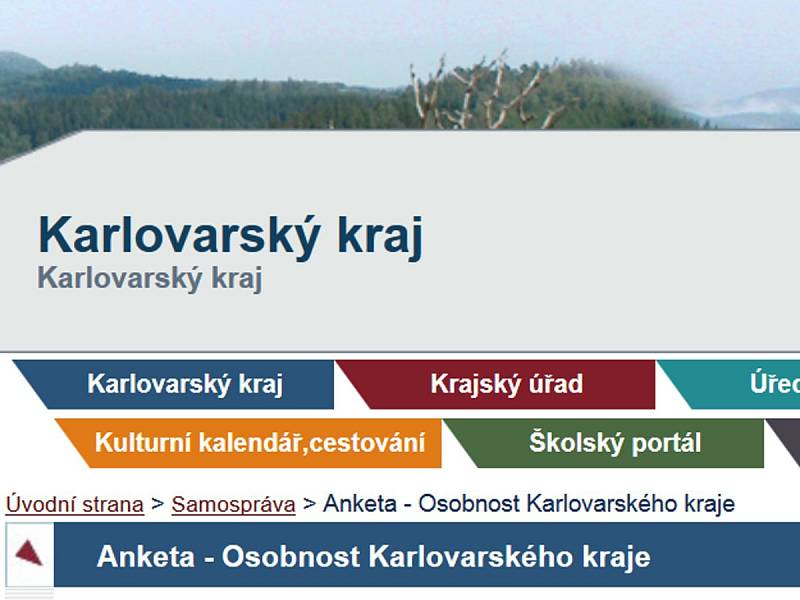 Anketa Karlovarského kraje