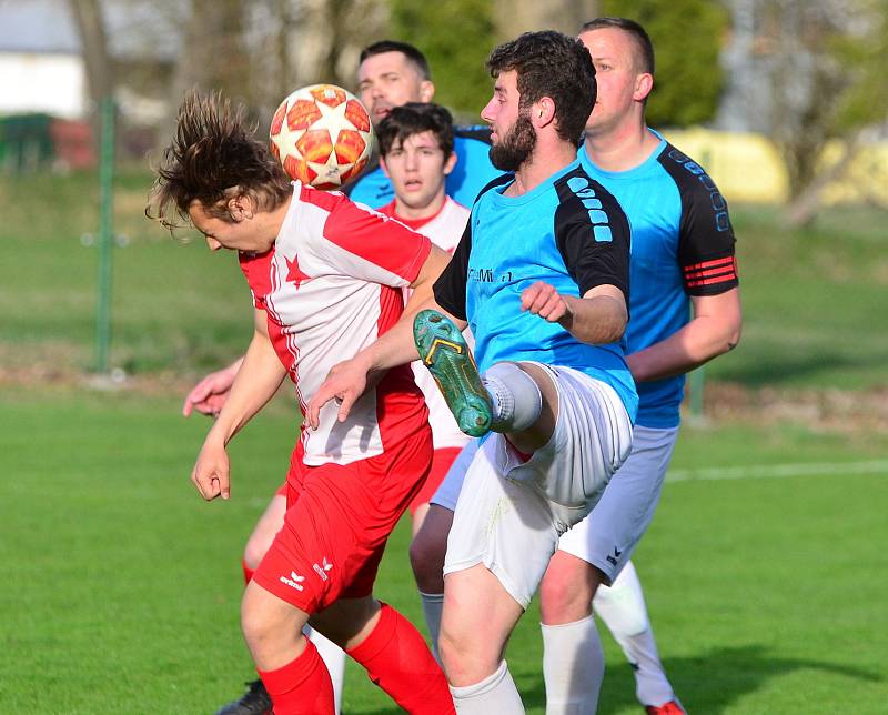 Hroznětín uhrál doma dělbu bodů s béčkem Slavie.