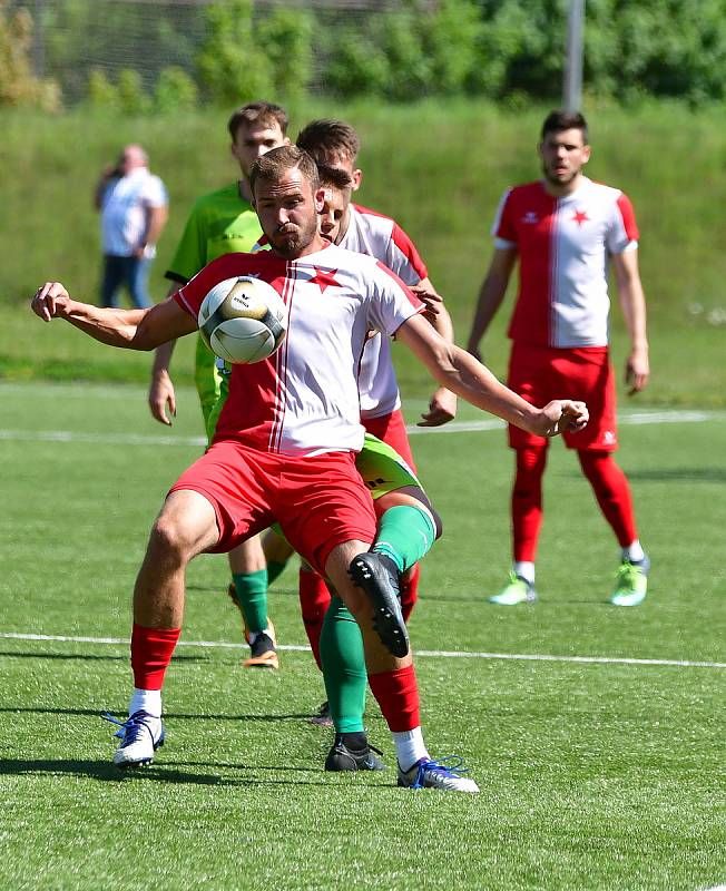 Vltavín, lídr Fortuna ČFL A, si odvezl z lázní hubenou výhru 1:0.