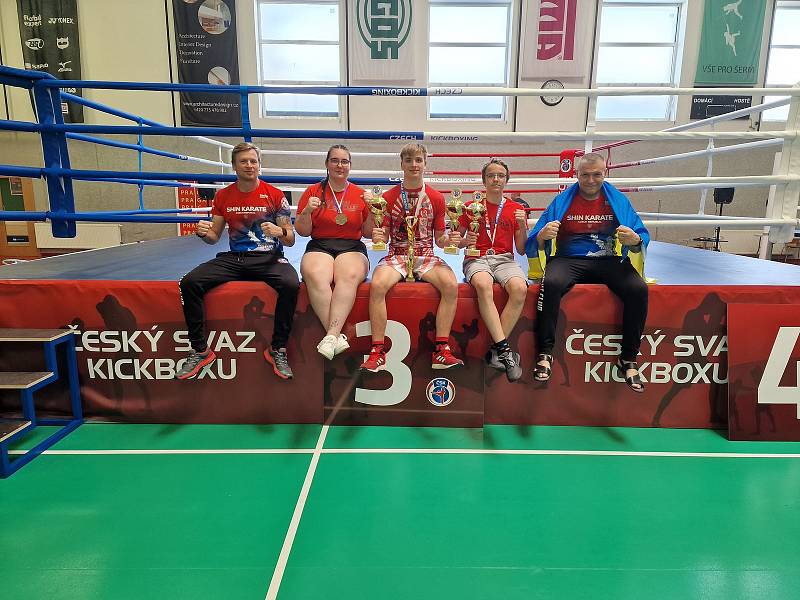 Samurajové uspěli nejen na Czech Open WKS, ale i na mistrovství republiky ČSK v kickboxu.