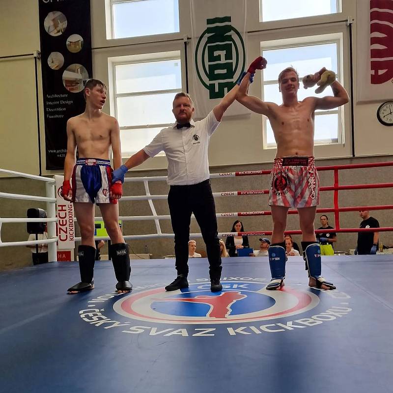 Samurajové uspěli nejen na Czech Open WKS, ale i na mistrovství republiky ČSK v kickboxu.