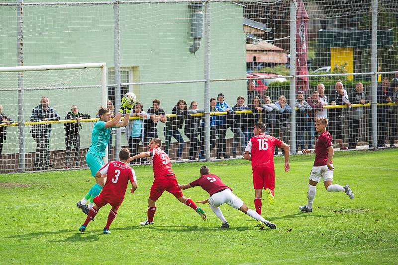 Fortuna ČFL: Slavia Karlovy Vary - Sparta Praha "B"