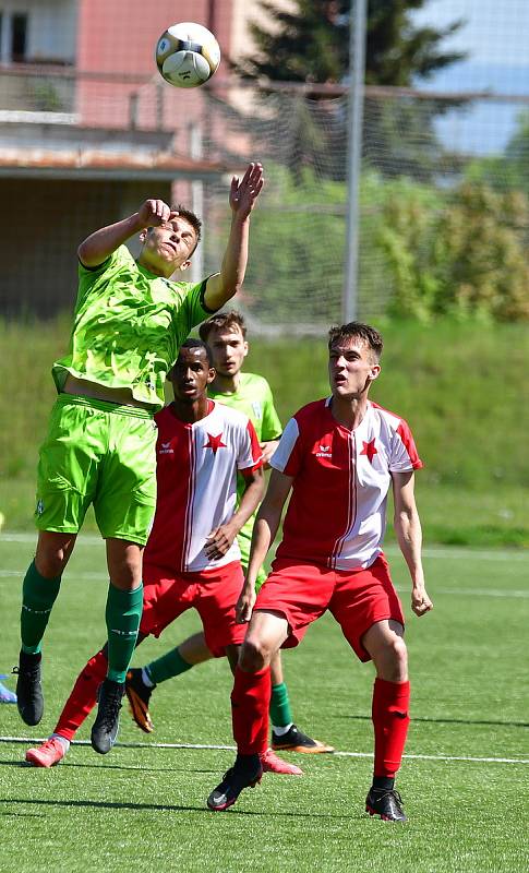 Vltavín, lídr Fortuna ČFL A, si odvezl z lázní hubenou výhru 1:0.