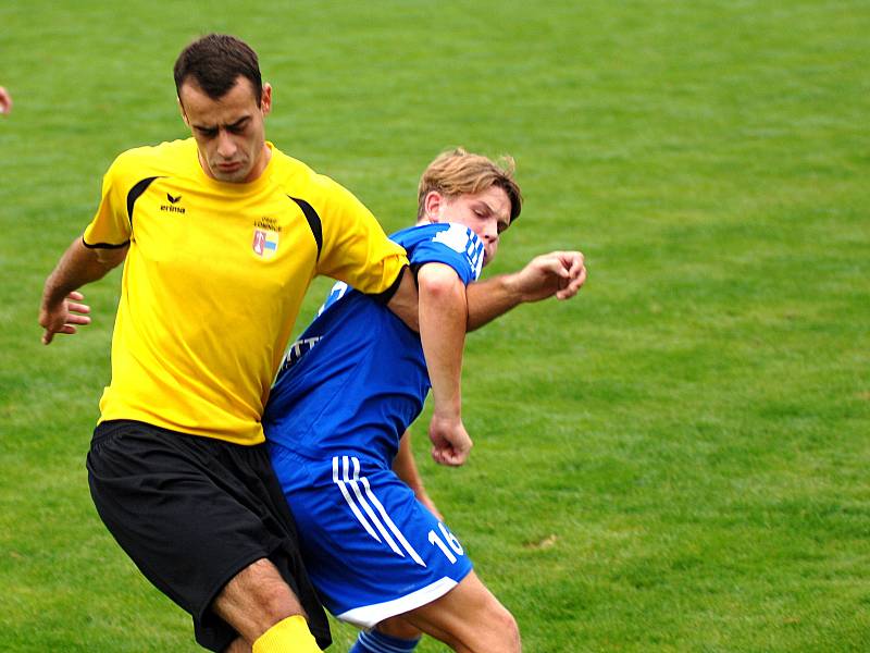Až penaltový rozstřel rozhodl utkání krajského přeborů mezi Lomnicí a Nejdkem. Nakonec dva body měli domácí.