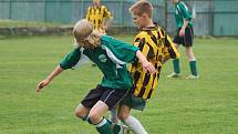 Ayin Cup. SV Plössberg (v zeleném) vs. Beerheid (v dresech Nejdku).