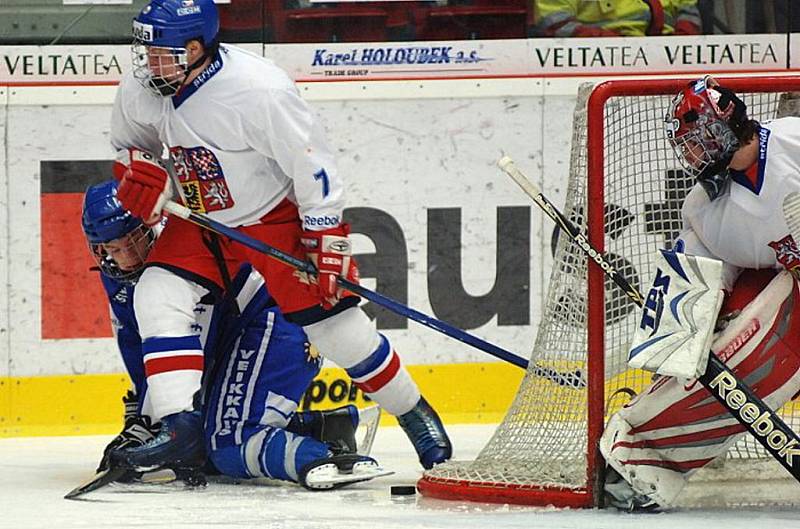 Ve druhém utkání se střetli mladíci ČR a Finska.