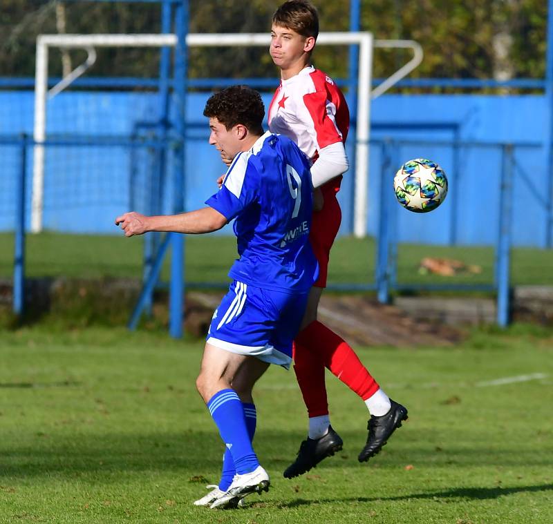 Nejdek sestřelil pěti góly rezervu karlovarské Slavie.