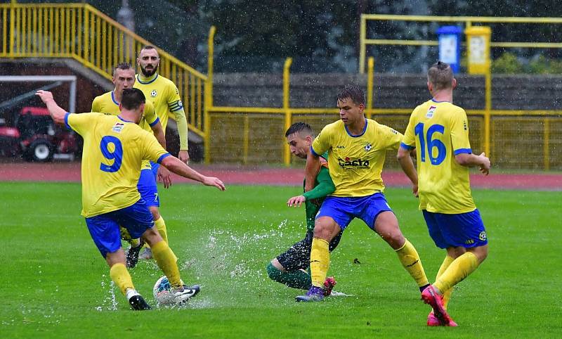 Sokolov dosáhl ve Fortuna ČFL A na premiérové body, udolal Písek 2:1.