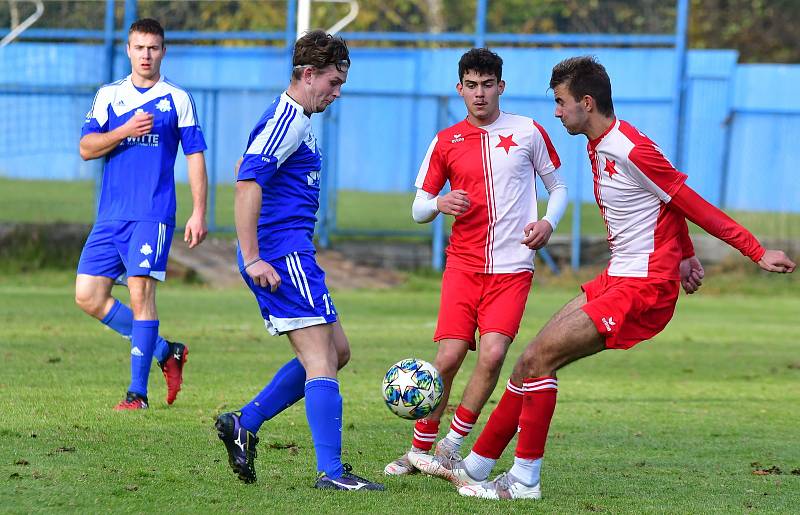 Nejdek sestřelil pěti góly rezervu karlovarské Slavie.