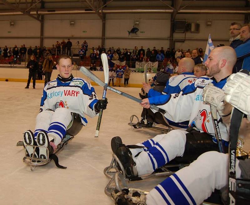 Mistr České sledge hokejové ligy - SKV Sharks Karlovy Vary