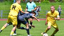 Chebská Hvězda porazila v derby v rámci Fortuna divize A Mariánské Lázně 3:1.