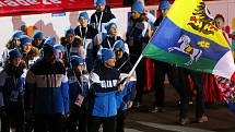Hry zimní Olympiády dětí a mládeže zahájení KV Aréna