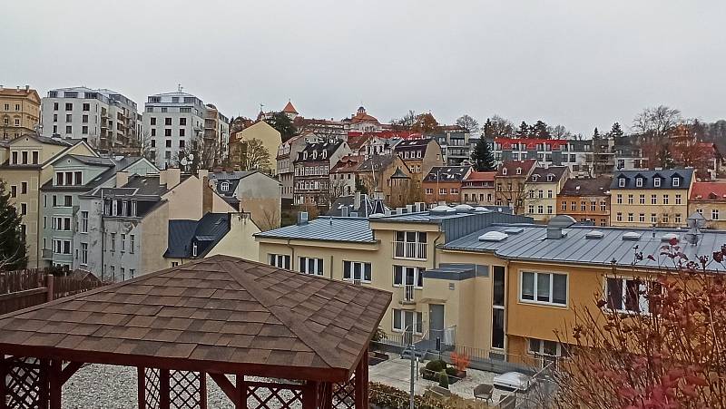 Pohled z Petřína do okolí.