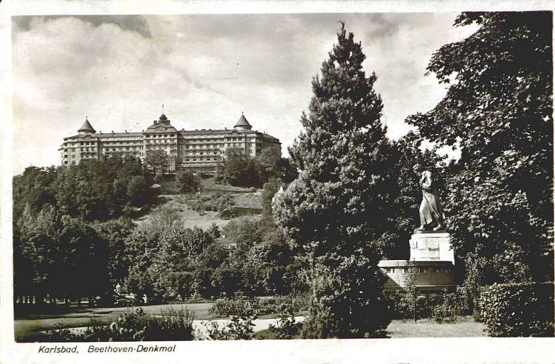 Nejen hotel Imperial na starých fotografiích.