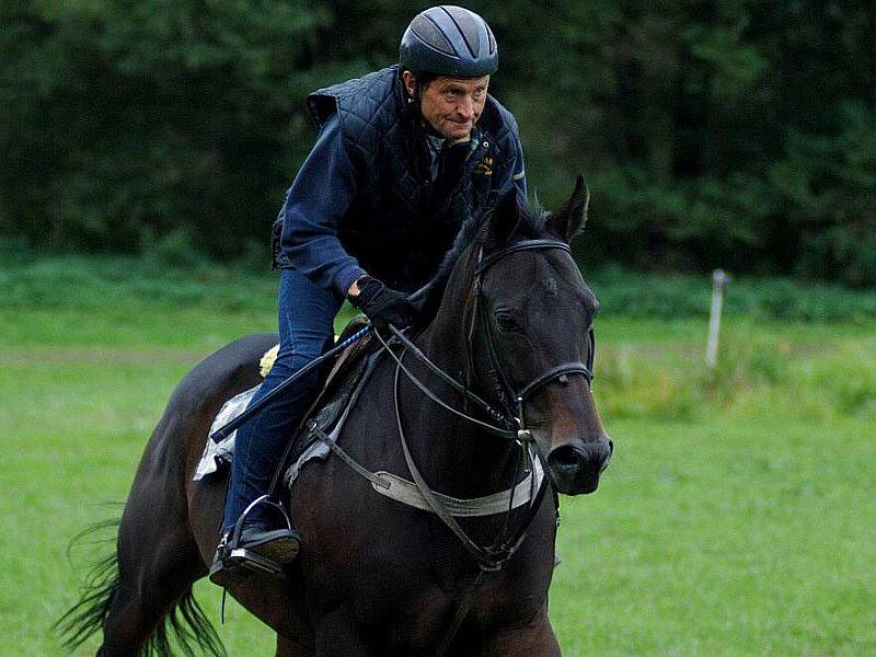 Josef Váňa se připravuje na další ročník Velké pardubické.