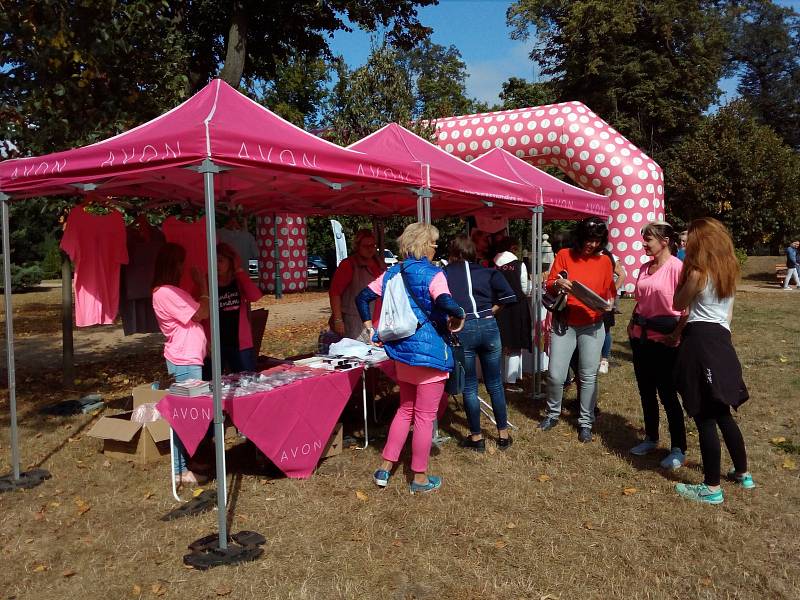 V Ostrově se při druhém ročníku Avon pochodu na podporu boje s rakovinou prsu vydaly desítky lidí