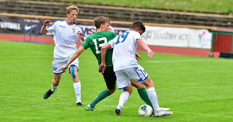 Nerozhodný výsledek uhráli fotbalisté třetiligového Sokolova na svém stadionu v souboji s Viktorií Plzeň U19.