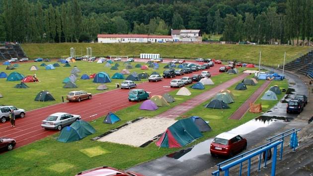 Obsazený AC Start během loňských let během Mezinárodního filmového festivalu v Karlových Varech