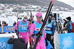 Páté místo si připsali v úvodním závodě v rámci prestižního Visma Ski Classic laufaři  eD system Bauer Teamu. Foto:  eD system Bauer Team