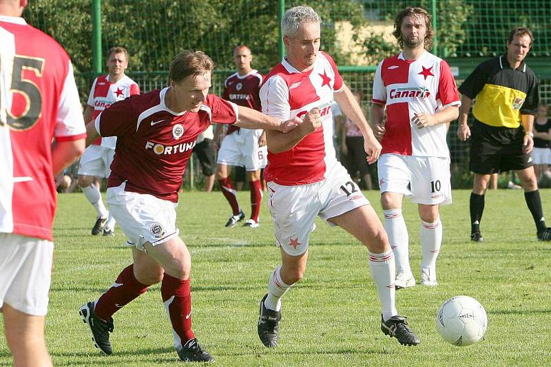 Po dlouhých dvanácti letech se opět představí v Sedleci fotbalové legendy, které se střetnou v derby pražských S.