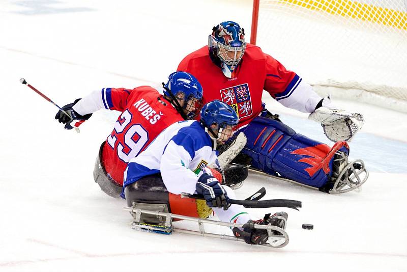 Paralympiáda, Soči: Česko - Itálie 3:0