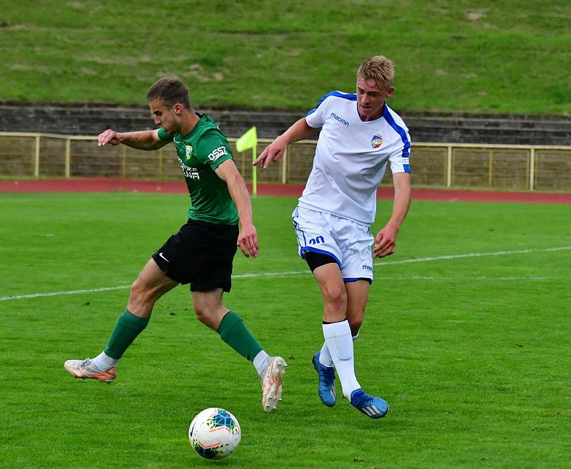 Nerozhodný výsledek uhráli fotbalisté třetiligového Sokolova na svém stadionu v souboji s Viktorií Plzeň U19.