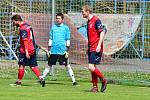 Dalovice (ve žlutém) zdolaly Útvinu 3:1.