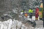 V pátek 9. ledna ráno se v Mezirolí střetlo osobní auto s nákladním vozidlem. Řidička osobního auta při nehodě zahynula.