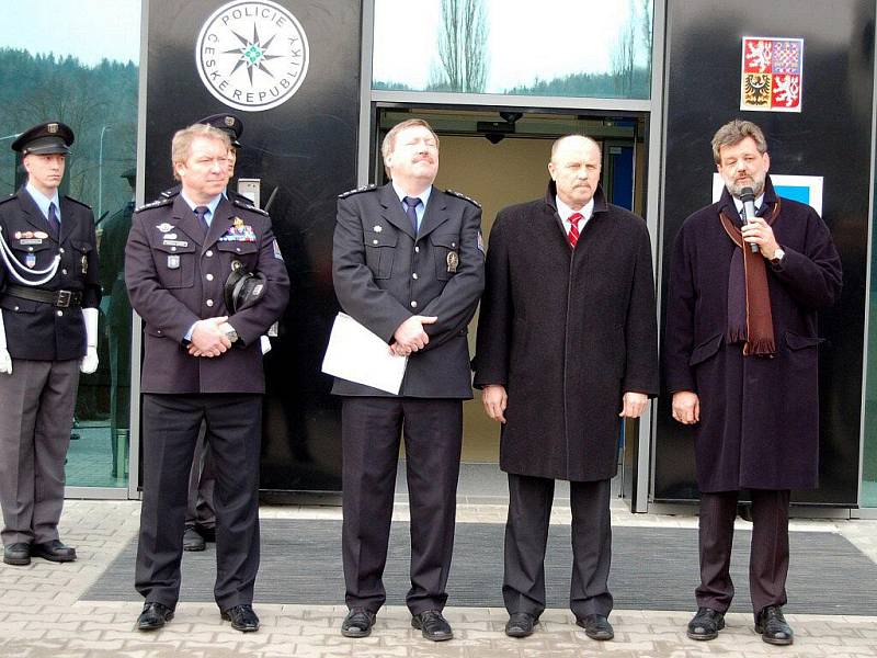 Slavnostní otevření nového policejního ředitelství v Karlových Varech