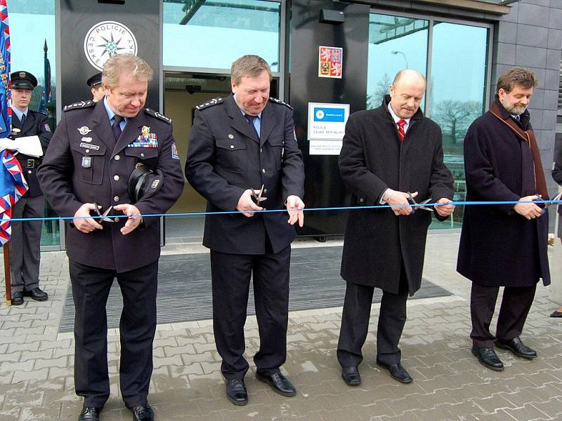 Slavnostní otevření nového policejního ředitelství v Karlových Varech