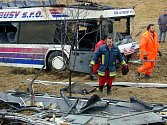 Havárie autobusu u Nažidel