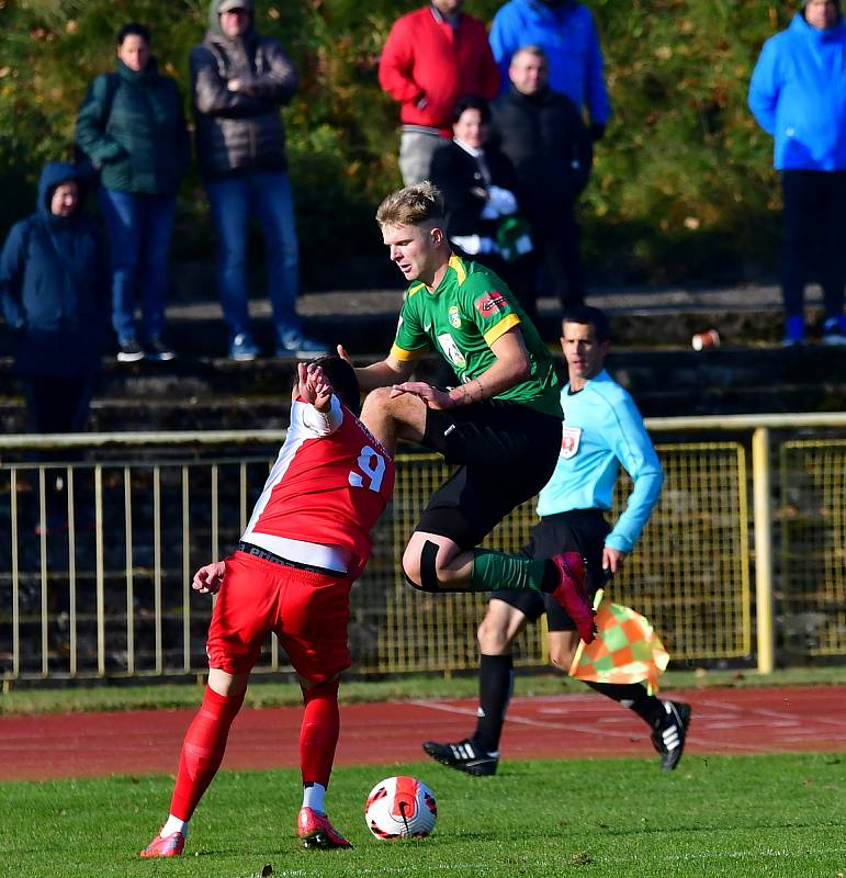 Ve šlágr Fortuna ČFL remizoval Baník Sokolov v krajském derby s karlovarskou Slavií 1:1.