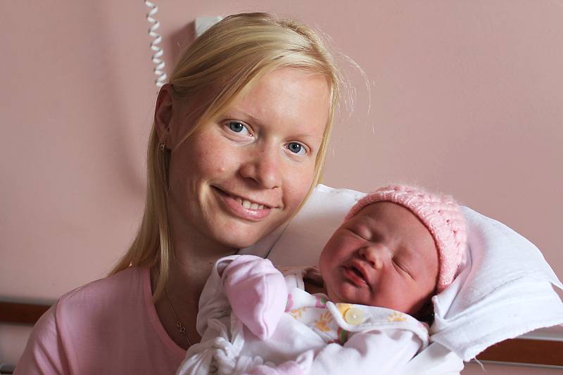 Natálka Chrenáková z Útviny se narodila 25. 9. 2012
