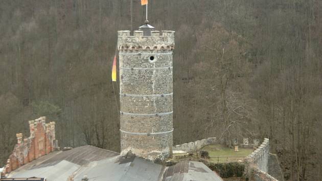 Hauenštejn, čili Horní hrad.