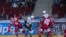 Utkání 3. kola Tipsport extraligy HC Energie Karlovy Vary - HC Oceláři Třinec