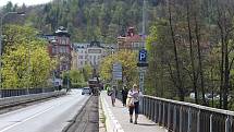 Chebský most je mimo provoz do neděle 23. května, pěším zůstává k dispozici.