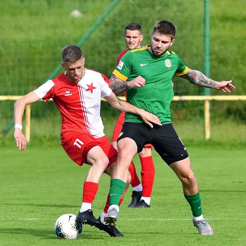 Do zahraničí zamíří z karlovarské Slavie Pavel Maňák, který nově bude působit v německém SV Poppenreuth e. V.