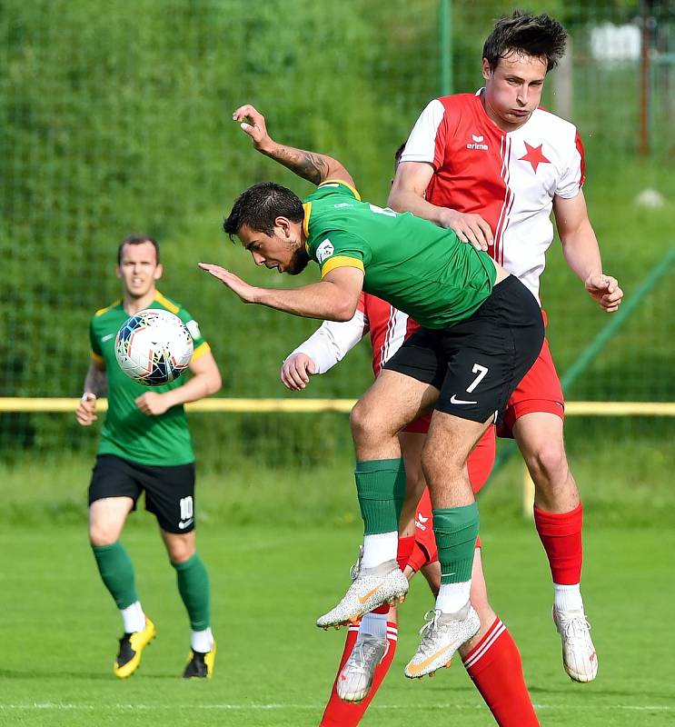 FK Baník Sokolov - FC Slavia Karlovy Vary 2:4 (1:2).