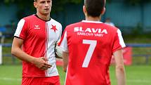 Karlovarská Slavia porazila chebskou Hvězdu v rámci přípravy 1:0.