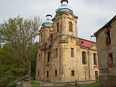 Poutní kostel Skoky u Žlutic.