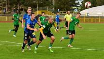 Fotbalisté Sokolova museli skousnout porážku 0:1 od Domažlic, kterou Chodům zařídil parádní trefou Jan zajíček.