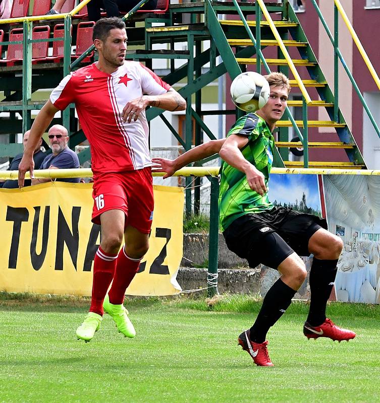 Karlovarská Slavia v generálce porazila Viktorii Plzeň U19 1:0.