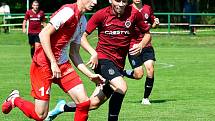 Karlovarská Slavia na závěr letní přípravy nestačila na Spartu Praha U19, které podlehla 3:4.