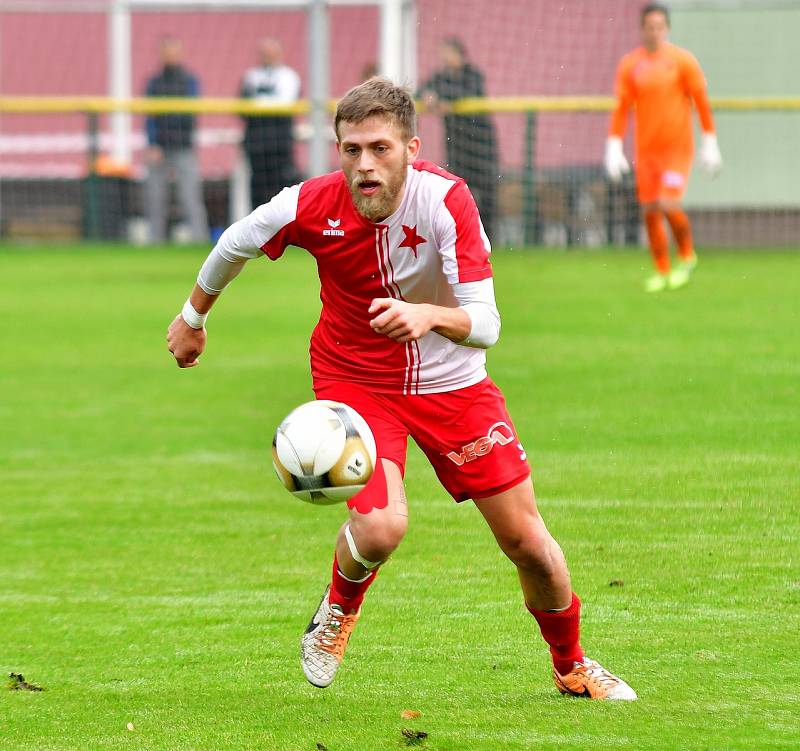 Do zahraničí zamíří z karlovarské Slavie Pavel Maňák, který nově bude působit v německém SV Poppenreuth e. V.