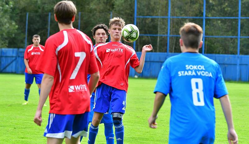 KSD: Dorostenci Staré Vody slavili v Nejdku vysokou výhru 7:1.