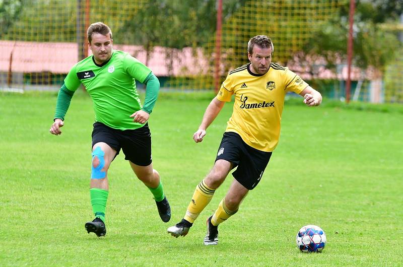 Fotbalisté Kraslic uspěli v souboji s Merklínem, když slavili výhru 6:2.