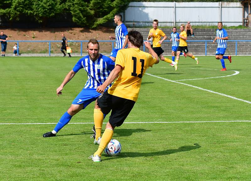 Ostrov vstoupil do přípravy pravou nohou, když si na svém stadionu připsal na účet vysokou výhru 6:0 nad mladíky sokolovského Baníku U19.